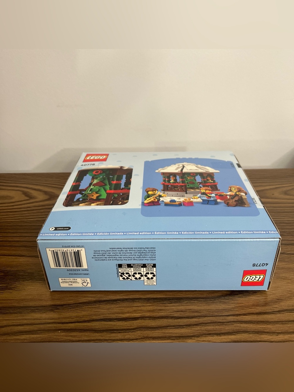 Lego 40778 Winter Gazebo Limited Edition New Sealed - 245 pieces - Picture 6 of 9